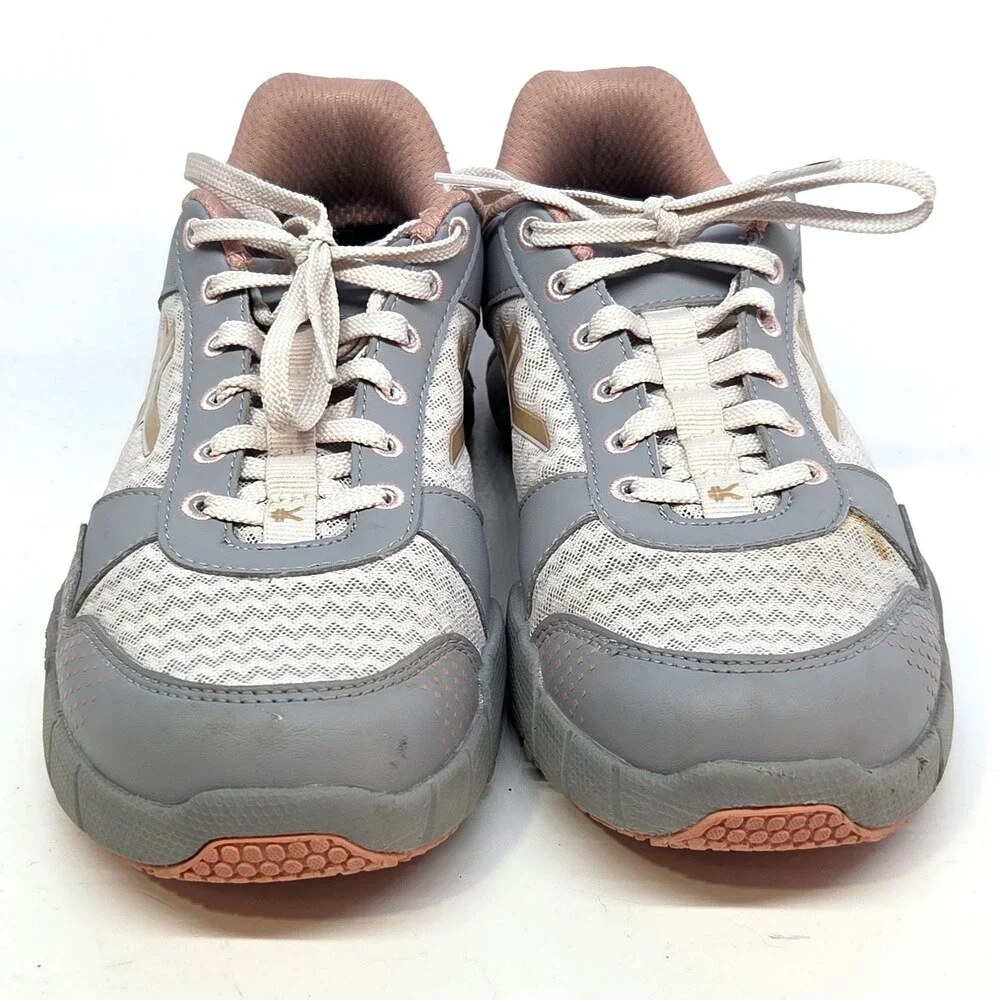 KURU Women’s Light Gray & Pink Athletic Sneakers Size  10